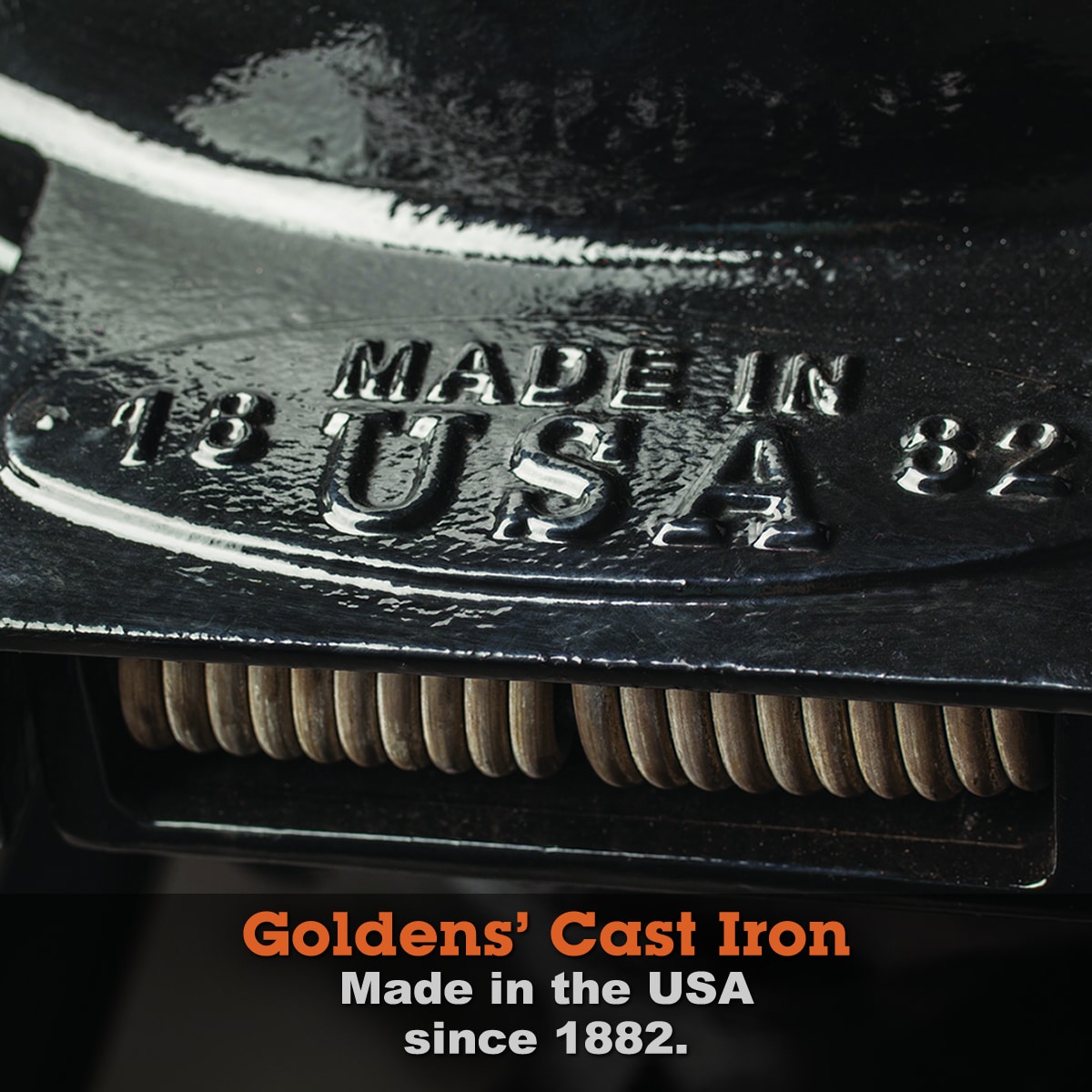 Goldens' Cast Iron Cooker Handle Cart (20.5")