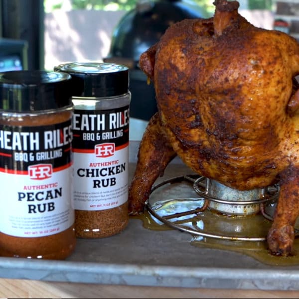 Beer Can Chicken Goldens' Cast Iron Heath Riles BBQ Recipes