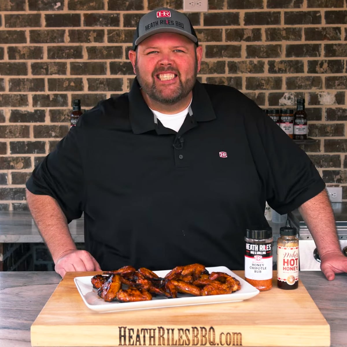 Heath Riles BBQ Rub, Honey Chipotle Rub Seasoning, Champion
