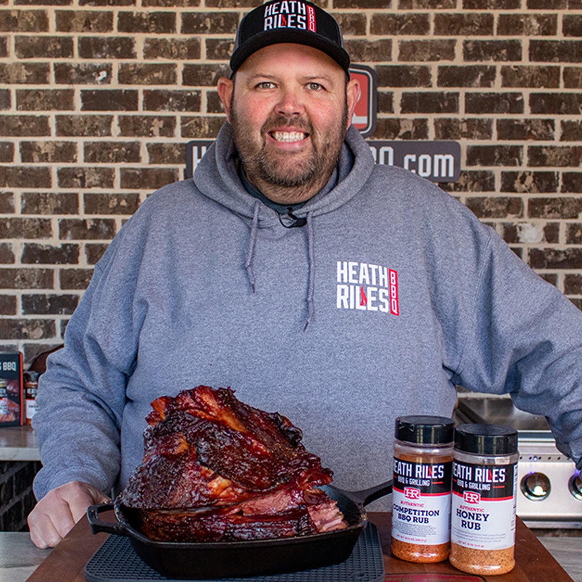 Hot Cherry Buffalo Ribs | Goldens' Cast Iron | Heath Riles BBQ