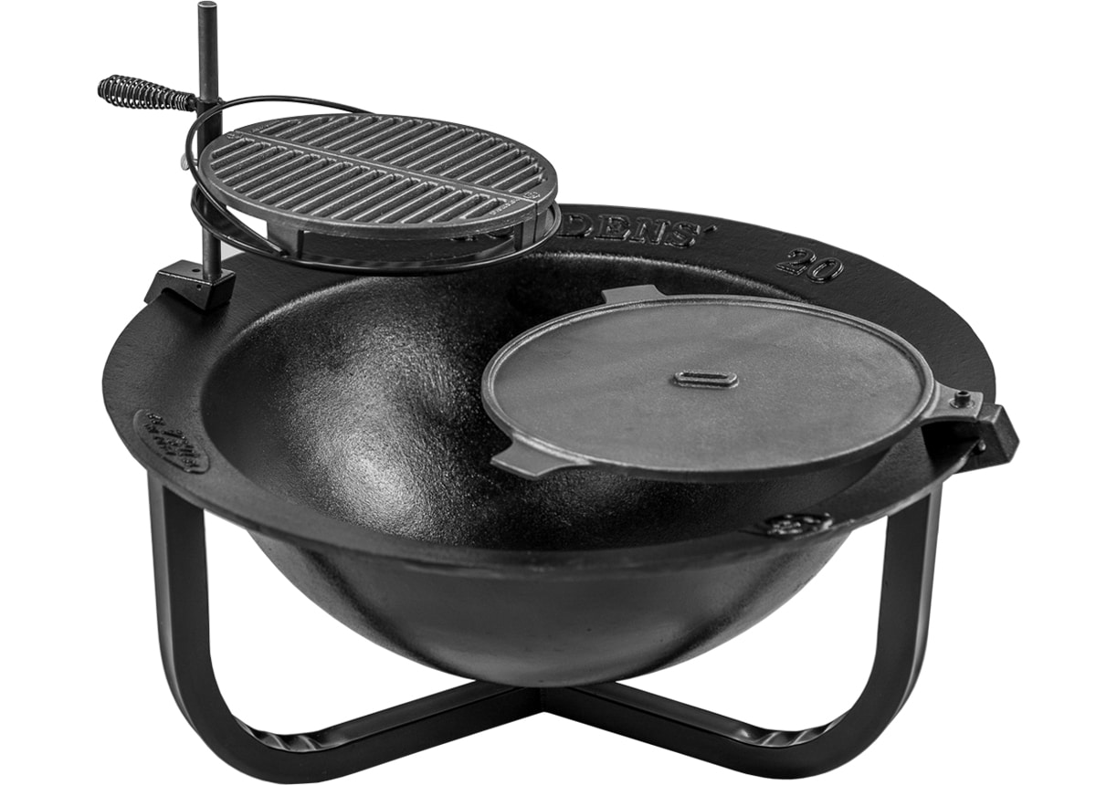 20 Gallon Fire Pit Cooking System